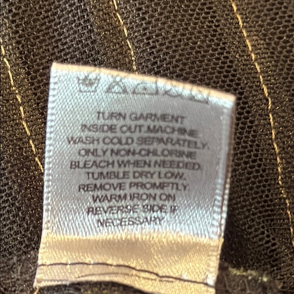 Damee Black & Gold Geometric Soutache on Mesh Jacket Size XXL - Picture 12 of 15